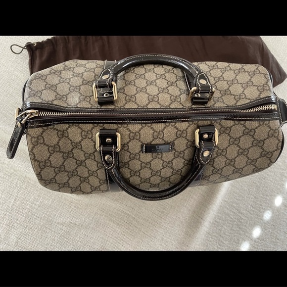Gucci dark brown monogram bag - Picture 9 of 11